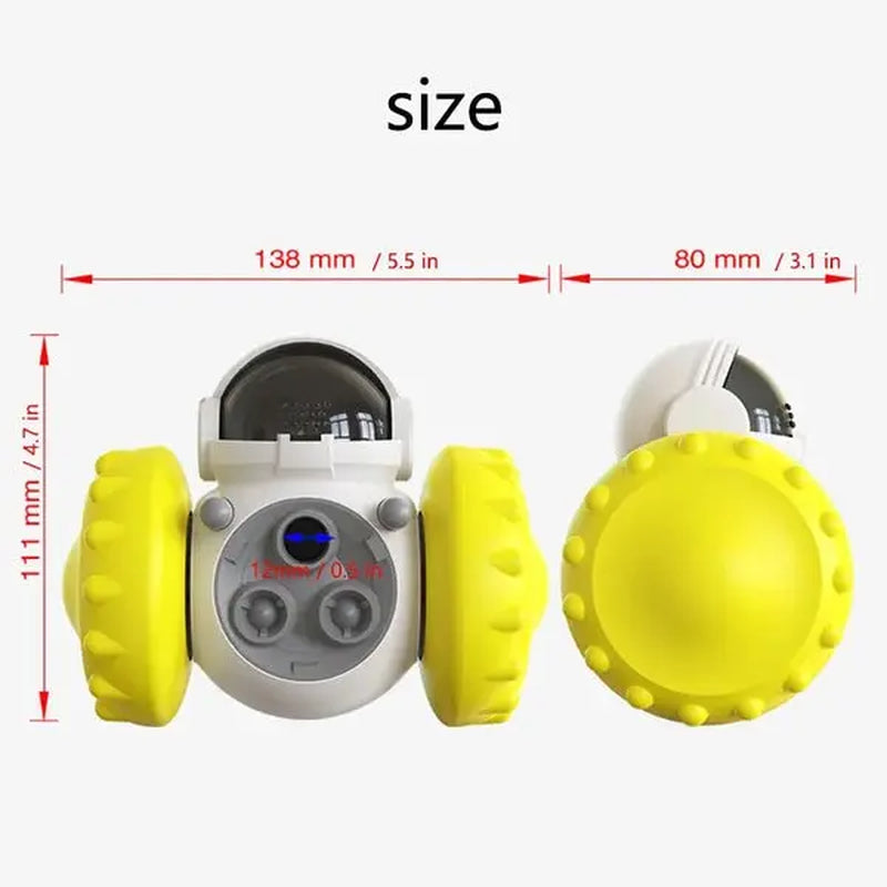 Rolling Dog Toy, Tough Dog Toy, Treat Dog Toy, Moving Dog Toy, Astronaut Dog Toy, Dog and Cat Toys, Dog and Cat Supplies