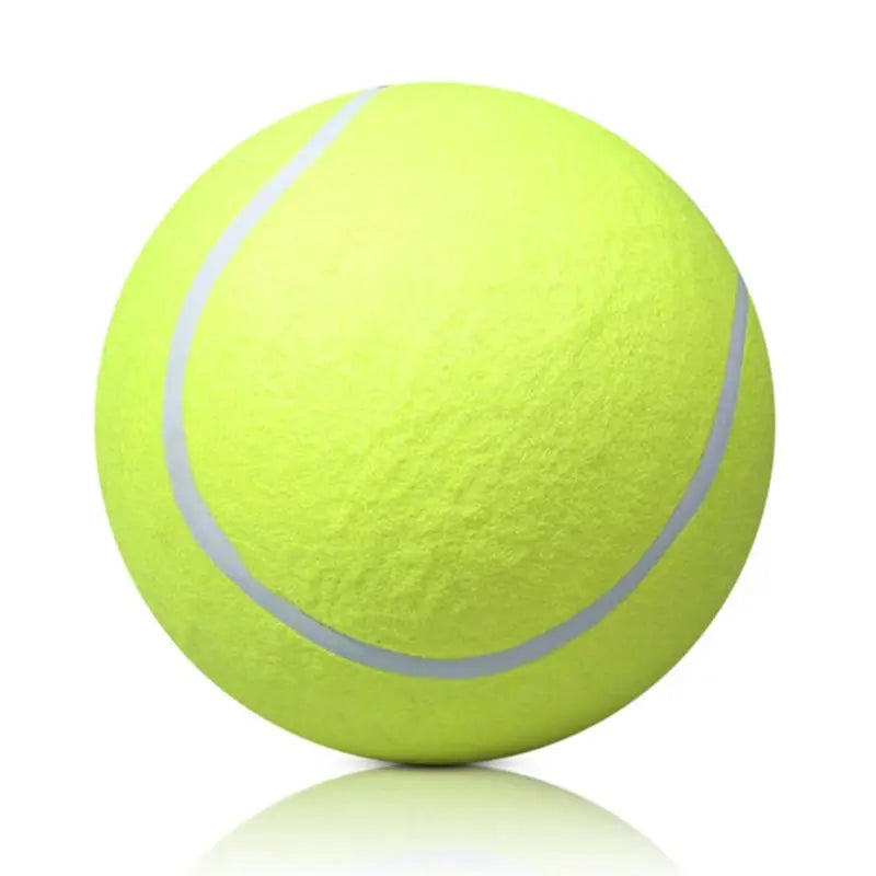 Durable Inflatable Rubber Tennis Ball for Dogs, Pet Chasing Toy Ball, Interactive Pet Toy Ball for Dogs & Cats, Dog Toys, Dog Stuff, Pet Supplies, Pet Products