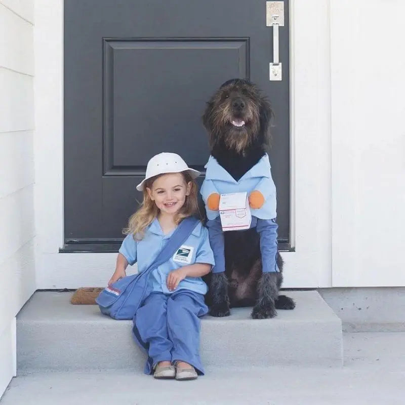 Out for Delivery! Mail Carrier Costume for Dogs