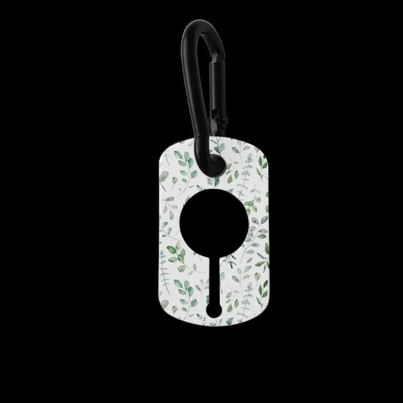 Buh-Bye Poop Bag Juggling! Floral Doo Pal - Clip, Carry, and Go! Makes Walks a Breeze - Hands-Free Doggy Poop Bag Holder