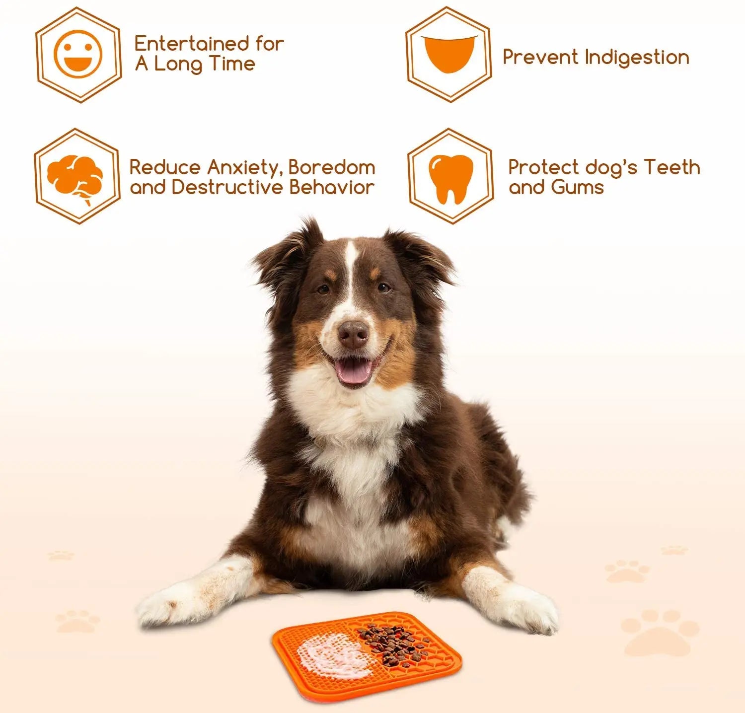 New Pet Dog Slow Feeding Food Mat for Dogs Cats Food Bowl Silicone Dog Feeding Lick Pad Dog Slow Feeders Treat Dispensing