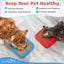 Set of 2 Lick Mats for Slow-Feeding | BPA-free | Suction Cups to Stay in Place