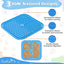 Set of 2 Lick Mats for Slow-Feeding | BPA-free | Suction Cups to Stay in Place