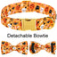 Pawsome Halloween Collar with Bowtie and Coordinating Options - Mix, Match & Strut in Style! 🎃 XXS, XS, S, M, L, XL
