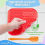 Set of 2 Lick Mats for Slow-Feeding | BPA-free | Suction Cups to Stay in Place
