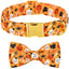 Pawsome Halloween Collar with Bowtie and Coordinating Options - Mix, Match & Strut in Style! 🎃 XXS, XS, S, M, L, XL