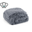 Ultra-Cozy Waterproof Dog Blanket – Reversible Sherpa & Plush Jacquard Design for Snuggles, Style, and Ultimate Furniture Protection!
