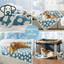 Ultra-Cozy Waterproof Dog Blanket – Reversible Sherpa & Plush Jacquard Design for Snuggles, Style, and Ultimate Furniture Protection!